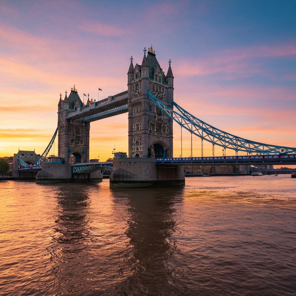 Tower Bridge London tour destination